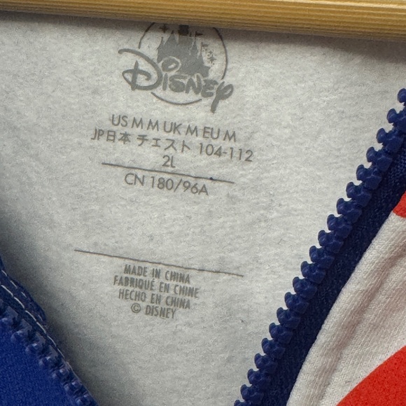 Walt Disney World 2021 New Year's Hoodie - Zip Up - Size Medium - Picture 3 of 3